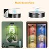 LED Magnetic Wall Sconce Lights Wall Mounted Lamp with Remote Control 13-Color RGB Painting Art Display Light Dimmable