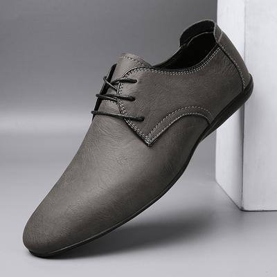 Vintage-Stil Business Formale Lederschuhe Klassische Herren Oxford Schuhe Low-Top Hochzeitsschuhe Mode Männlich Spitz Büro Schuhe