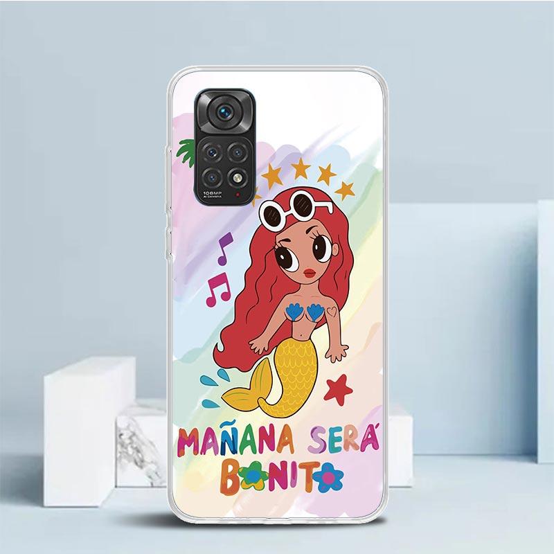 Karolg M-Manana Sera B-Bonito Soft Cover for Xiaomi Redmi Note 15 14 13 12 Pro Plus Phone Case 14S 11S 11T 11E 10S 10 4G Pattern