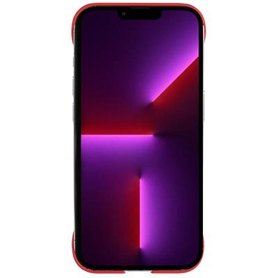 For iPhone 13 Pro Borderless Design Phone Case Rubberized Skin-Touch Hard PC Cover