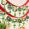 Dragon Boat Festival Zongzi and Dragon Cartoon Bunting Decoration for Mall Stores