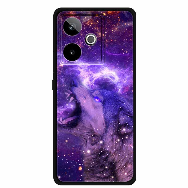 For Realme GT 7T GT7 Case Cool Animal Protective Silicone Back Cover Cases For Realme GT 7 Black Phone Funda Realme GT 7T Coque