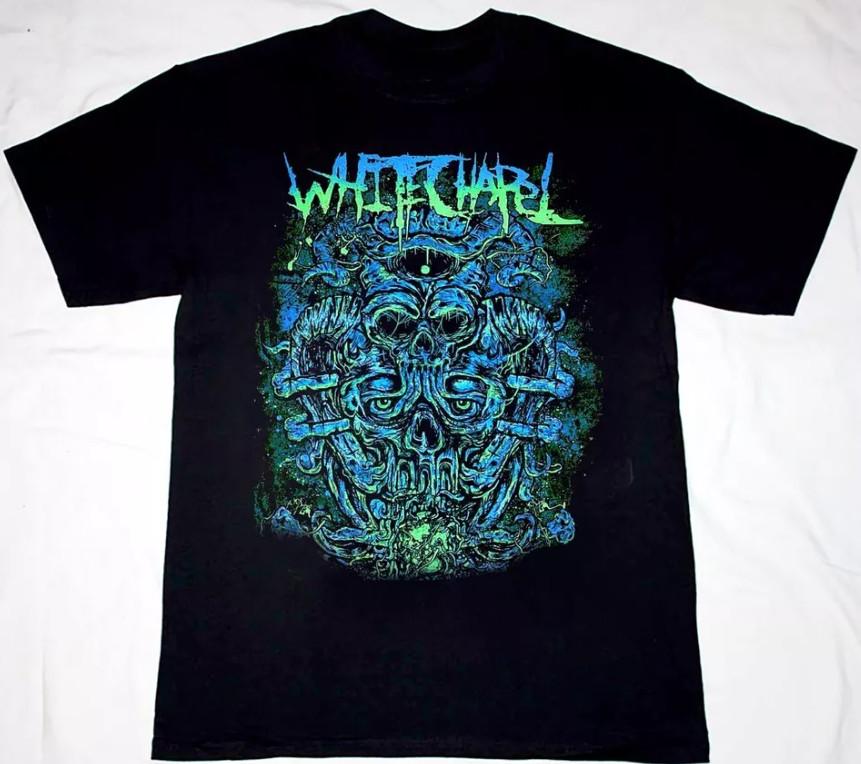 Редкая Коллекция Whitechapel Band Подарок Для Фаната Футболка Всех Размеров M