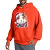 Men's Hooded Sweatshirt, Contrasting Color Sweatshirt, Sports   Casual Jacket