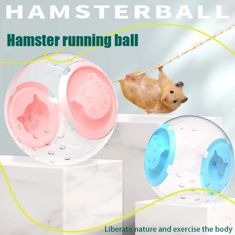 Sportball Erdungsvorrichtung, transparente Hamsterlaufkugel, Kleintierbedarf, poröse atmungsaktive Hamsterkugel