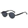 Retro Small Round Frame Personalized Sunglasses Women's Uv-protective Fashionable Party Glasses Sunglasses For The Beach 8476
