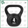 Solid Cast Iron Rubber Coated Kettlebell