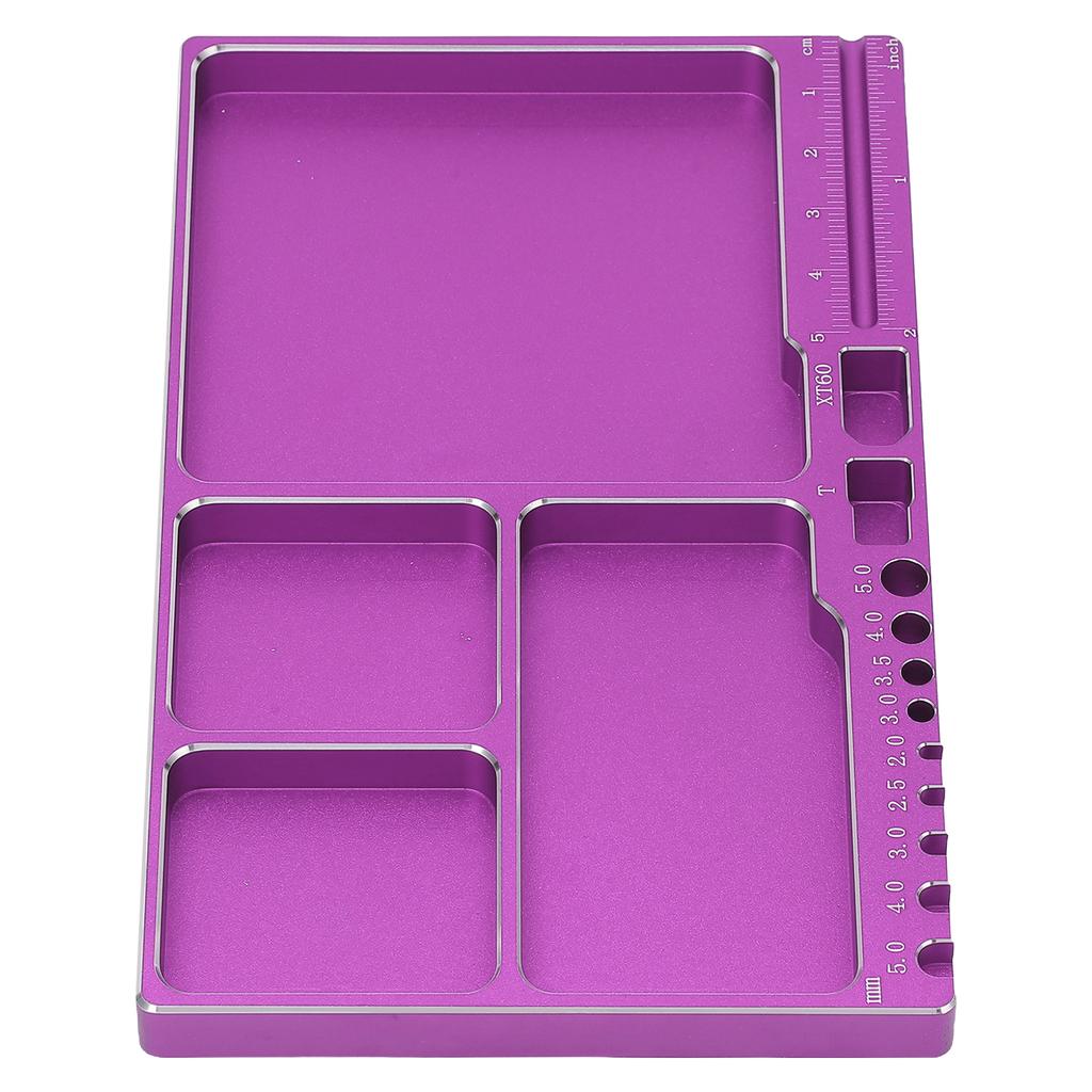 Tavă Magnetică pentru Șuruburi Aliaj Aluminiu Adsorbție Magnetică Utilizată pe Scară Largă Tavă Magnetică pentru Piese cu