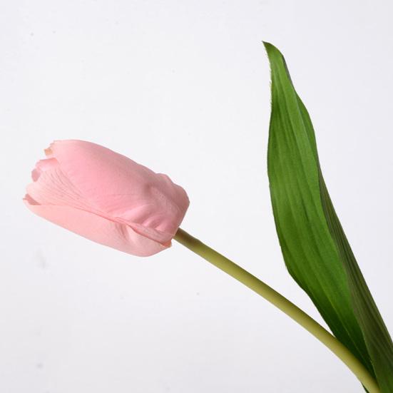 14" Umělé Tulipány Realistické na Dotek Dlouhá Stonek Umělý Tulipán pro Jaro Velikonoce Domov Kuchyně Svatba Kytice Dárky ke Dni Matek