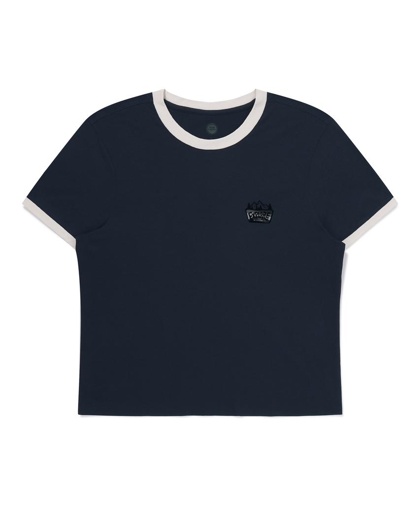 BBC EARTH Ringer Nature T-Shirt Navy