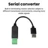 USB to RS485 Serial Port Converter Communication Module PLC Serial Port IO Module RS-485 Connector USB To RS485 CH340 Converter