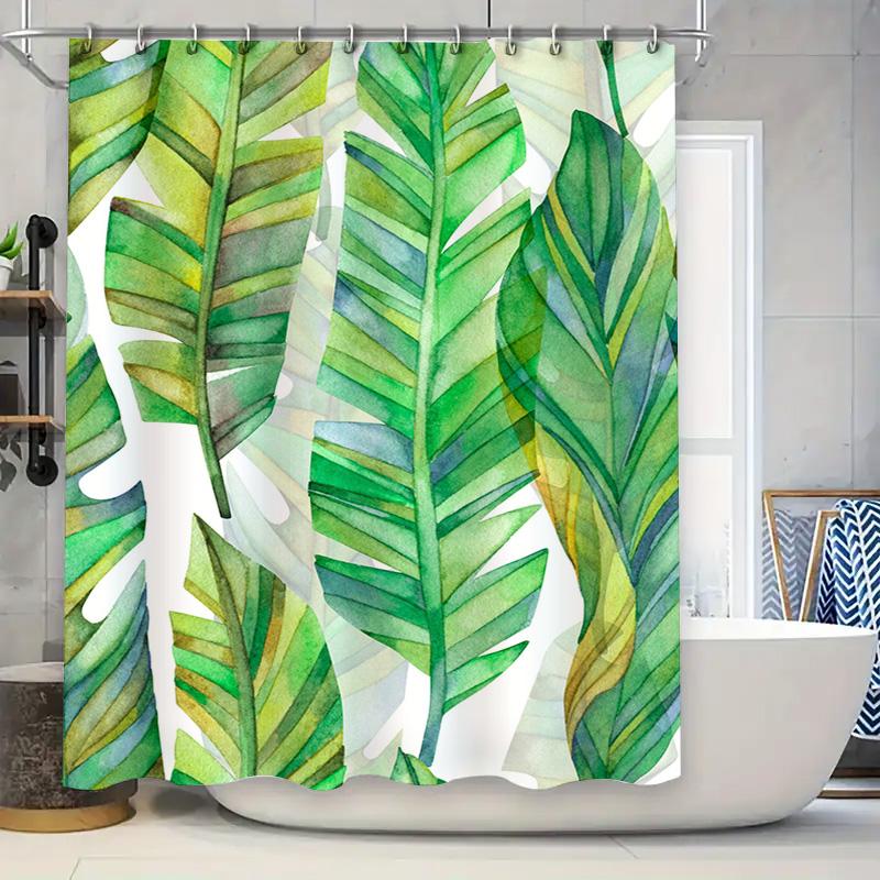 

Luxury Marble Print Shower Curtain Waterproof Fabric Bathroom Decor for Home Decoration (Gray Gold) 90x180cm