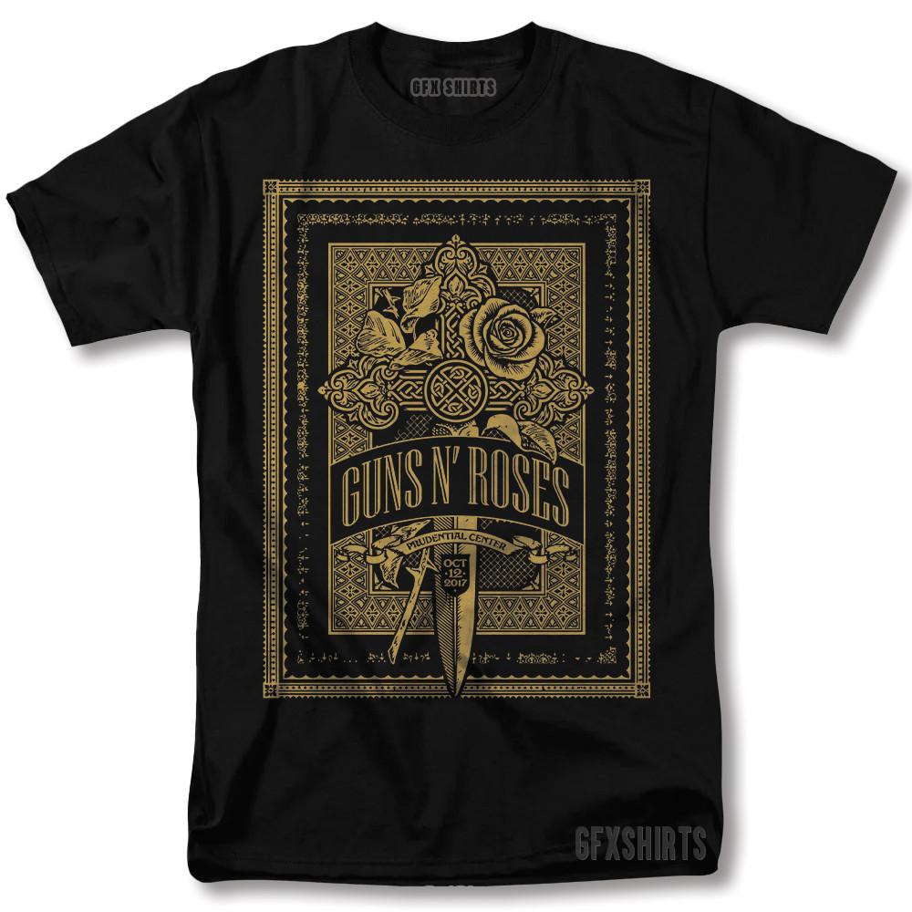Guns N Roses Shirt Classic Rock Tour Merch Vntg Graphic Design T-shirt XXXXL