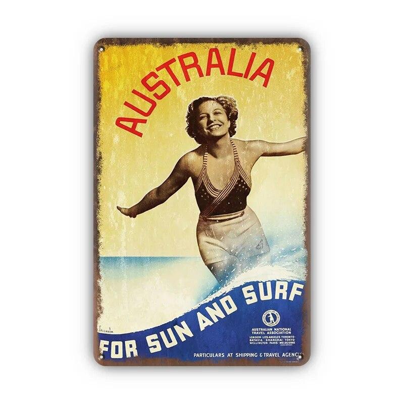 Skiing Baseball Metal Sign Austria Vintage Posters Sport Club Ski Metal Plaque Decorative Metal Plate Iron Painting Sport Wall