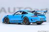 AUTOart 118 Porsche 911 (991.2) GT3 RS (Light Blue) Finished Model 78182