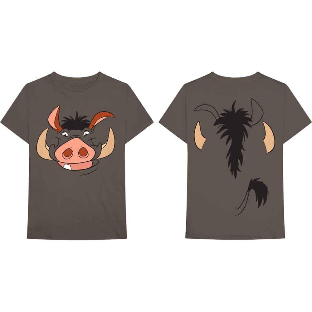 

Disney Lion King Pumbaa T-Shirt Brown New Unisex T-Shirt XXL
