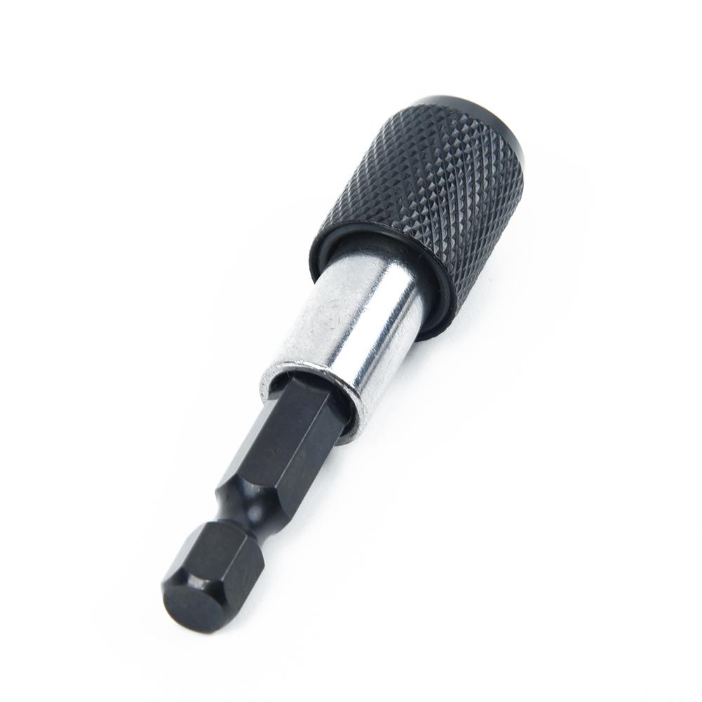 New Hex Shank Quick Release Drill Screw Screwdriver Bit Holder 1/4 60mm  1pcs