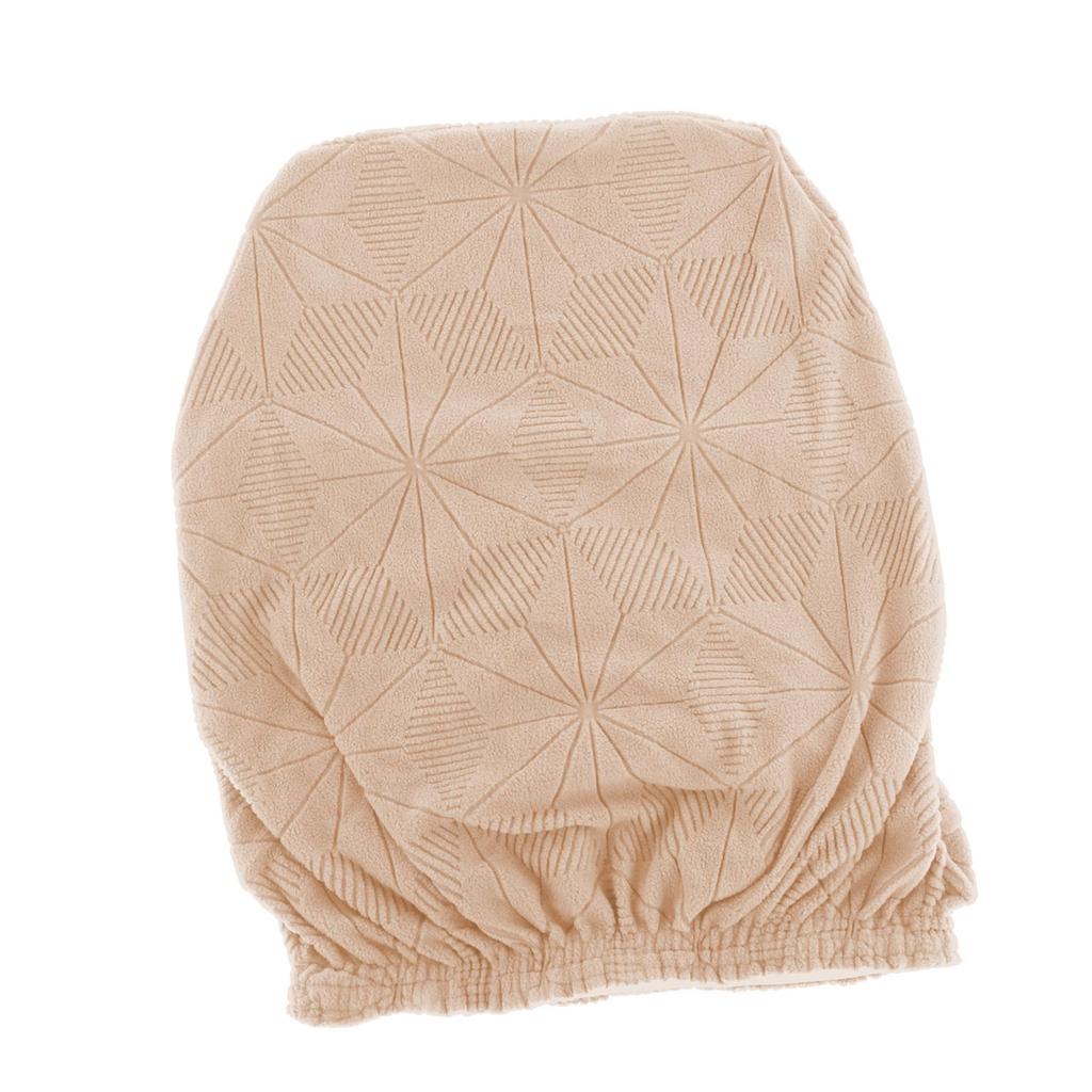 Soft Jacquard Dining Chair Cover Stretchable Seat Protector for Kitchen Office Ceremony Events