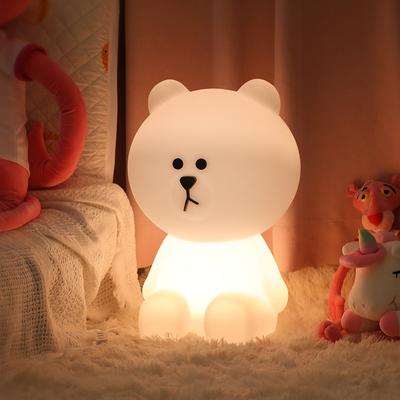Akumulatorowa 3/7 Kolory Kolory 30CM Niedźwiedź Lampka nocna Dekoracja pokoju dziecięcego Lampka nocna Lampka nocna Dekoracja pokoju dziecięcego