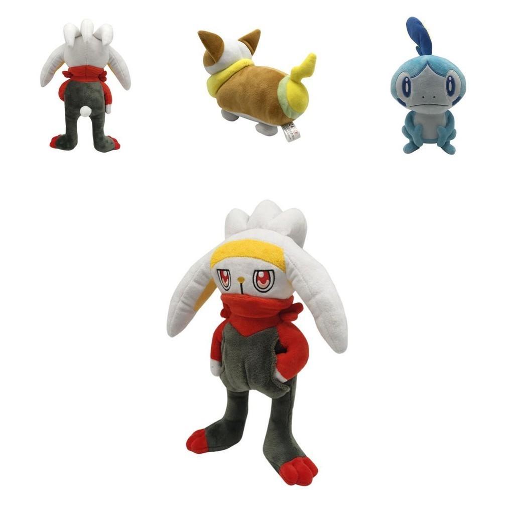 And Pokémon Sword Shield Plush Toy Game Stuffed Doll Soft Figure Kids Fans Gift