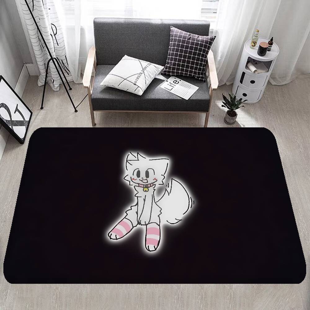 Boykisser Silly Cartoon Entrance Door Mat Nordic Style Bedroom Living Room Doormat Home Balcony Anti-Slip Modern Home Decor