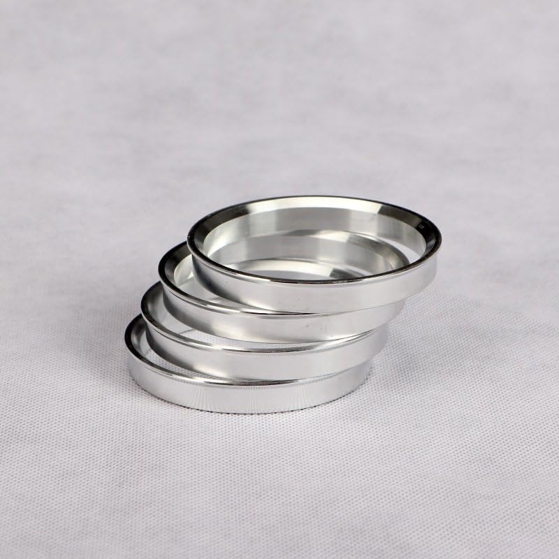 Hub Center Ring 4 Pcs Car Aluminum Hub Ring Centric 68-60.1 73.1-70.1 64.1-56.6 108-93