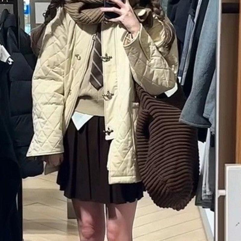 Yogodlns Retro Knitted Handbag for Women Autumn Winter New Design Solid Color Knitted Bag Large Capacity Travel Shoulder Bag