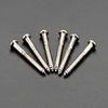 6Pcs/lot Metal Electric Guitar Accessories Screws Round Head Bridge Tail Screws