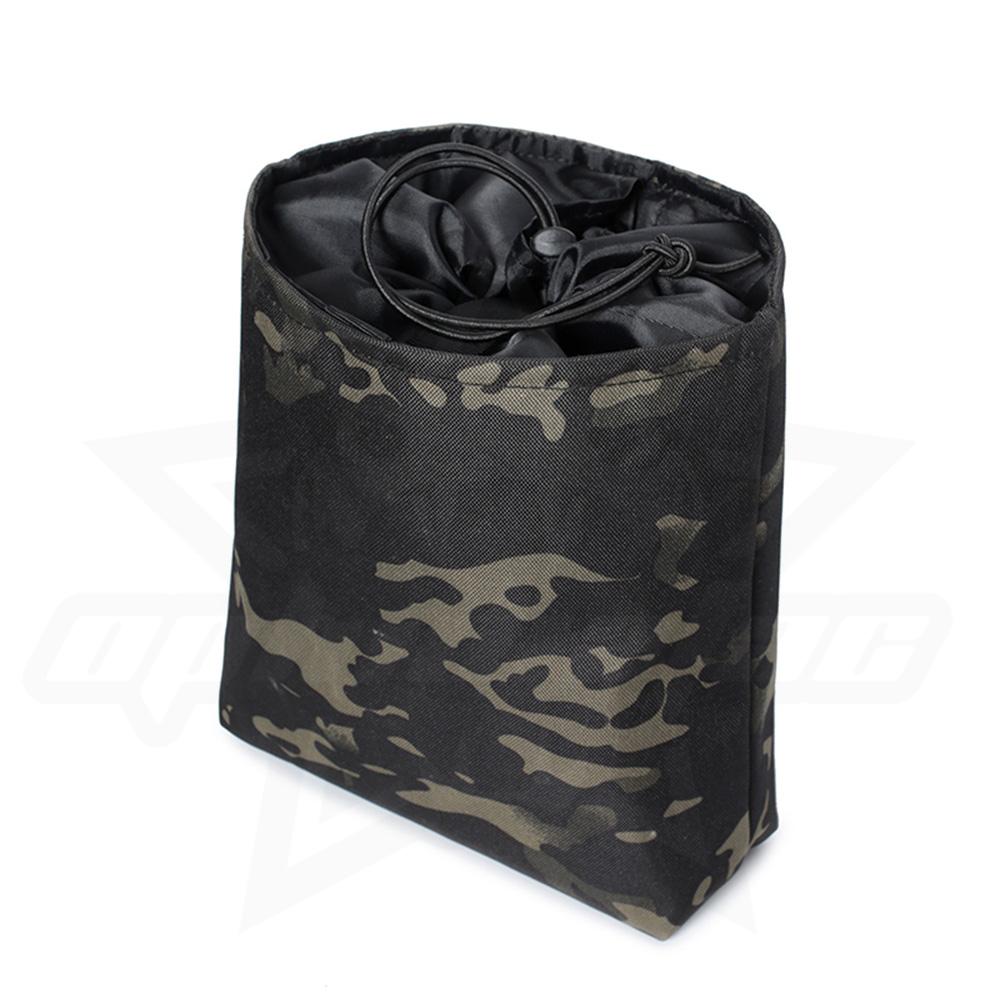 OPHIDIAN Molle Magazine Dump Drop Folding Pouch Hunting Airsoft Ammo EDC Tool Bag Foldable Utility Recovery Mag Pack
