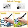 Universal Cell Phone Tablet 2 In 1 Capacitive Stylus Pen Drawing Pens For iPhone/Android All Tablet Capacitive Touch Screens Pen 6