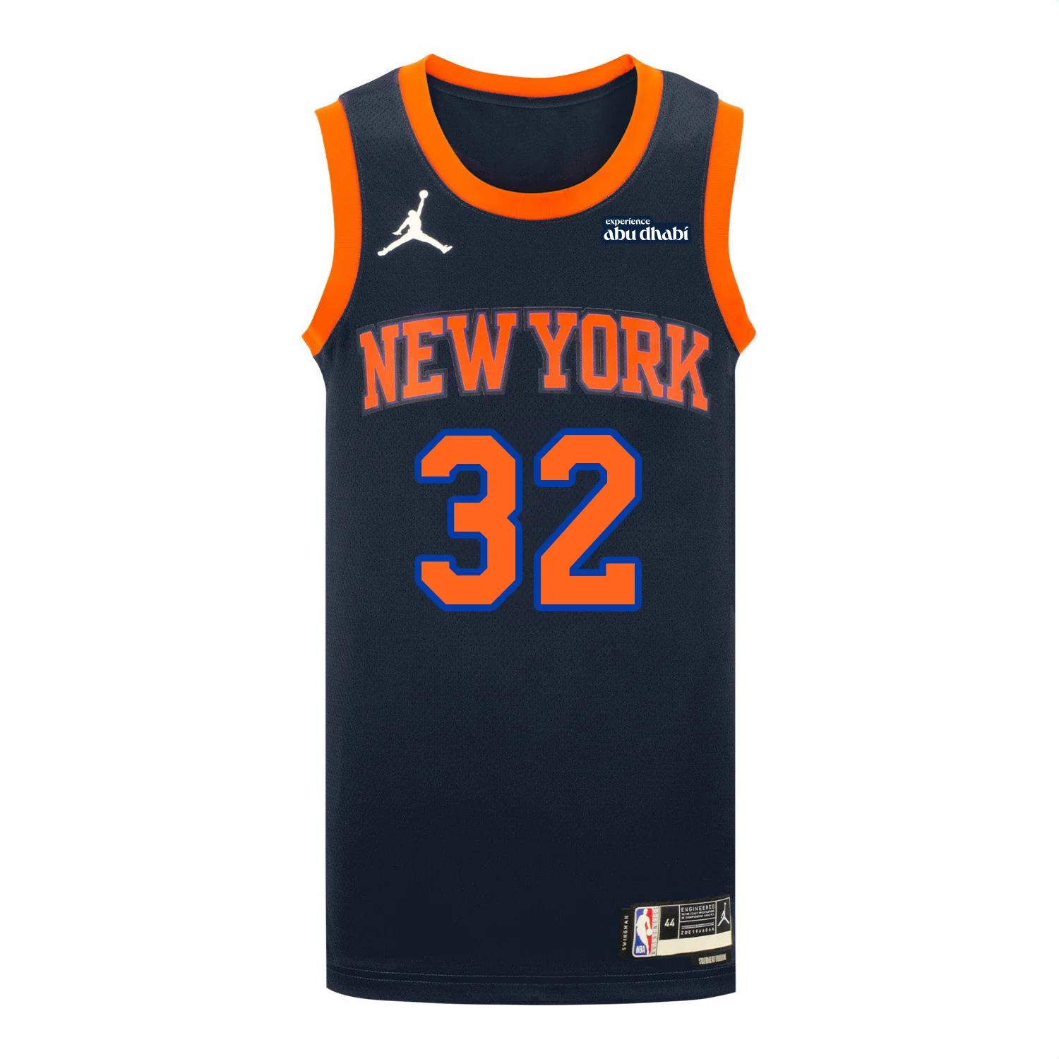 

Jordan Dri-FIT NBA Statement Edition Карл-Энтони Таунс Swingman 32 Классическая футболка с круглым вырезом для баскетбола Унисекс футболка DO9569-419 L