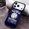 Volleyball Sport Phone Case For iPhone 17,16e,15,14,13,12,11,Mini,Pro,MAX soft Silicone Cover