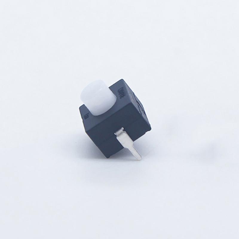 10Pcs 8*8*9.5Mm 2 Pin On Off Electric Push Button Switches Manual Reset Self-Locking Micro Flashlight Push Button Switch