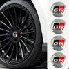 4Pcs 56mm GR Sport Emblem Car Wheel Center Cover Stickers Hub Cap Decal For Toyota Corolla 86 Supra CHR Yaris Camry Prius Rav4