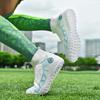 Fashion Men's Soccer Shoes FG/TF Non-Slip Turf Soccer Cleats Training Shoes High Quality Lace Up Outdoor Sneakers High Top Football Boot