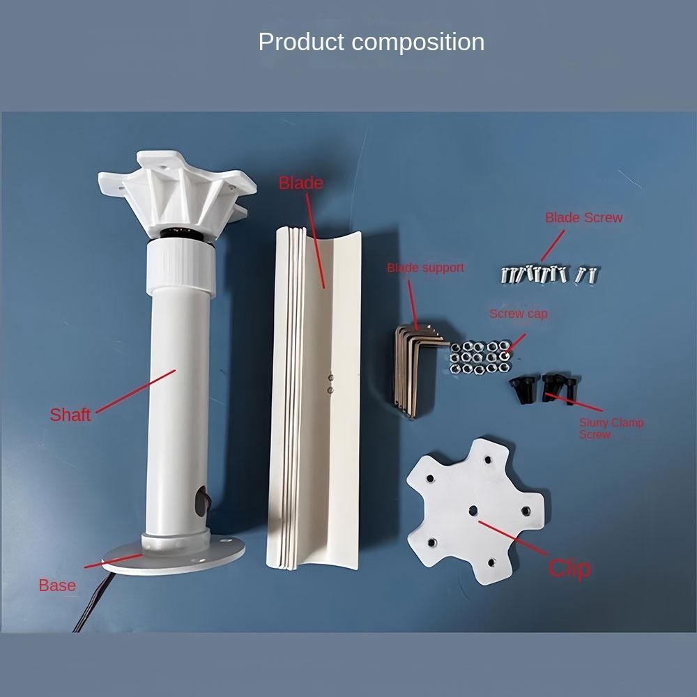 Portable Vertical Axis Five Blade Wind Turbine Model Three-phase Permanent Magnet Generator with Gentle Wind Start
