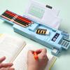 Large Capacity  Pencil Case Creative Multifunctional Calculator Pencil Case Creative Cute Students Stationery Box Gifts