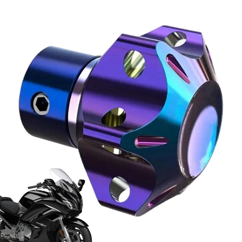 Motorradschlüsselkopfabdeckung - Motorradschlüssel-Schutz, Aluminium-Schlüsselspitzenabdeckung für