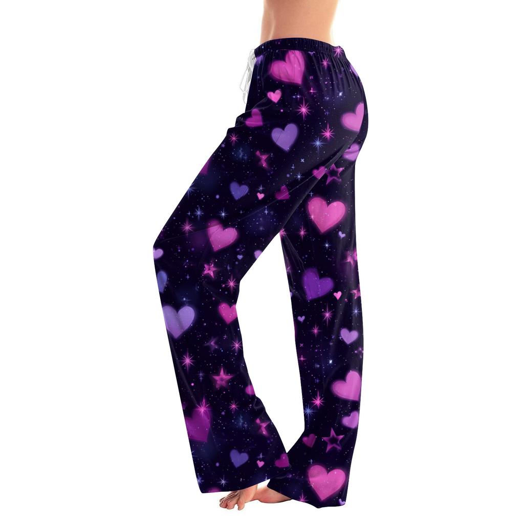 Women's Fashion Loose Casual Printed Casual Pants