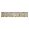 VidaXL Tapis de Cuisine Lavable Impression de Clôture, Paillasson Antidérapant, Tapis de Sol, Tapis devant Évier, Moderne, 4005640