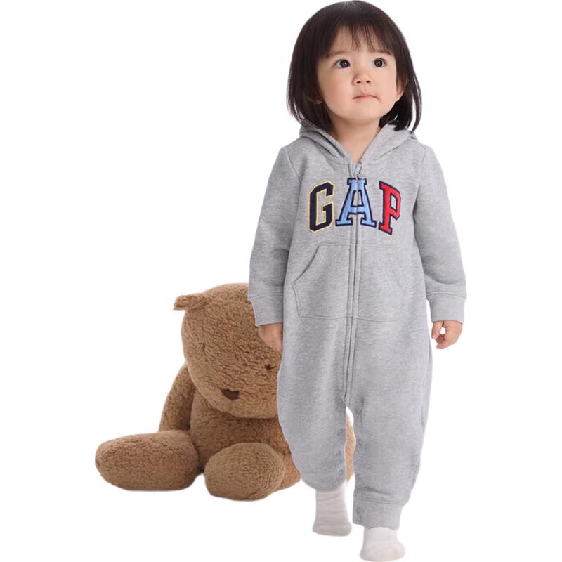 

Комбинезон Gap Baby с капюшоном и ушками, с логотипом-радугой и мишкой 66cm (3-6 Months)