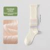 Short-sleeved Summer Lightweight Combed Cotton Long-legged Socks with Mesh, Multi-dopamine Cotton, Boneless Cotton Socks