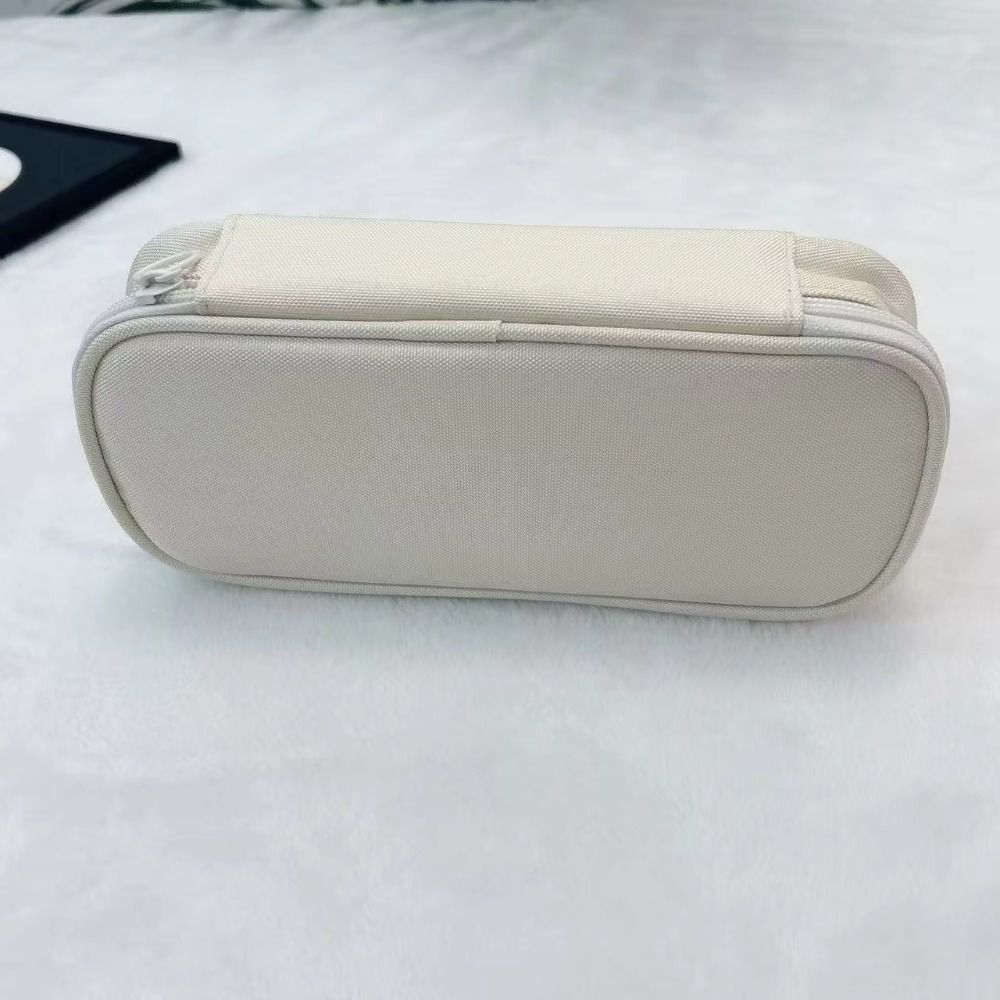 Astuccio Portapenne in Tessuto Oxford Monocolore Grande Capacità Organizer per Cancelleria Forniture per Ufficio
