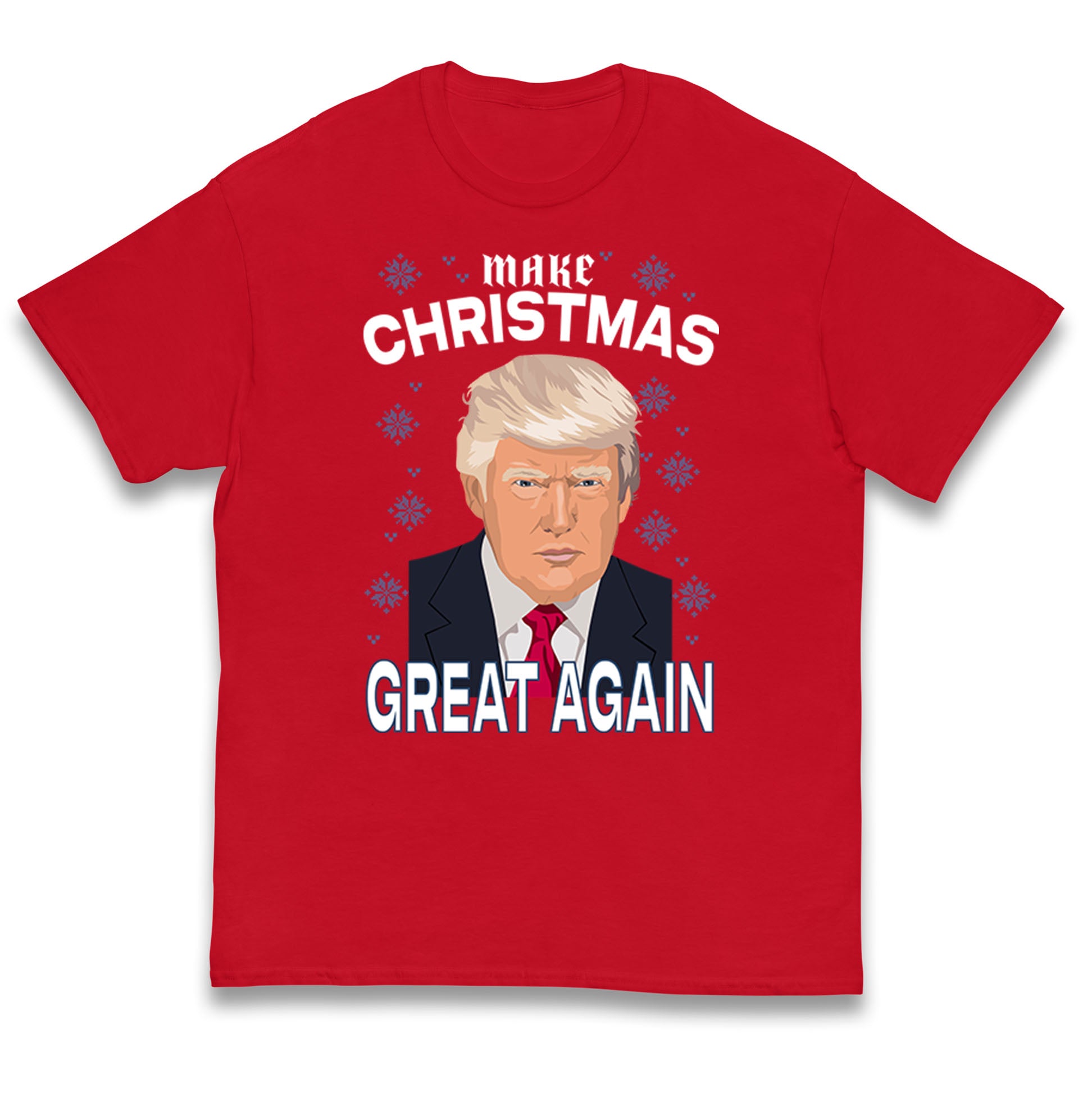 Make Christmas Great Again Kids T Shirt 100