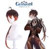 Genshin Impact Zhongli Cosplay Wig For Halloween Carnival Party