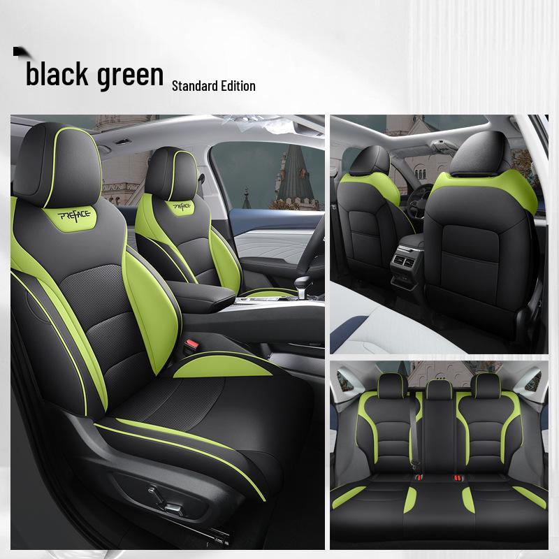 

Xingrui Universal Leather Car Seat Cover - Four Seasons, Full Surround, Five-Seat Cushion. Special for Xingrui