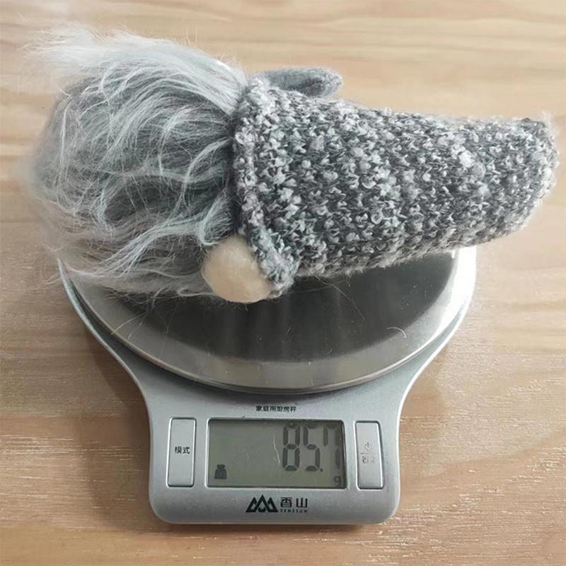 Christmas Decorations Striped Knitted Hat Rudolph Reindeer Hanging Legs Faceless Doll Dwarf Figurine for Home Holiday Decor