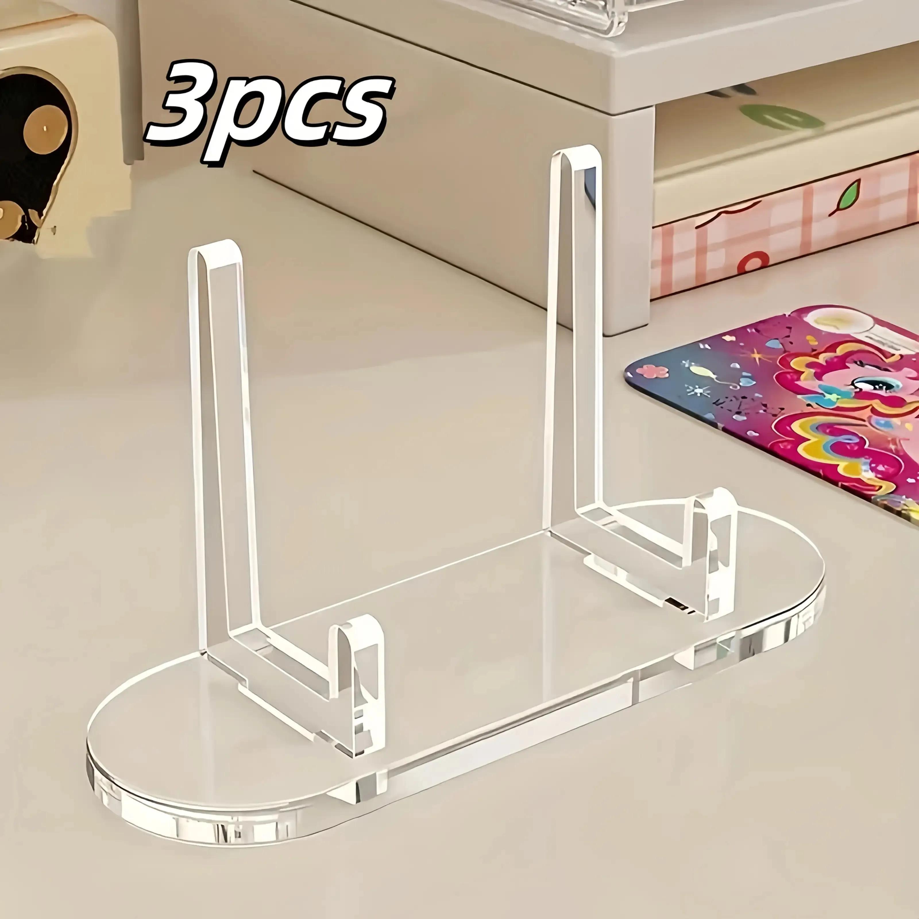 

3pcs Acrylic Display Stand Universal Mobile Cell Phone Stand Holder for IPhone Transparent Photo Album Holder Collection Display