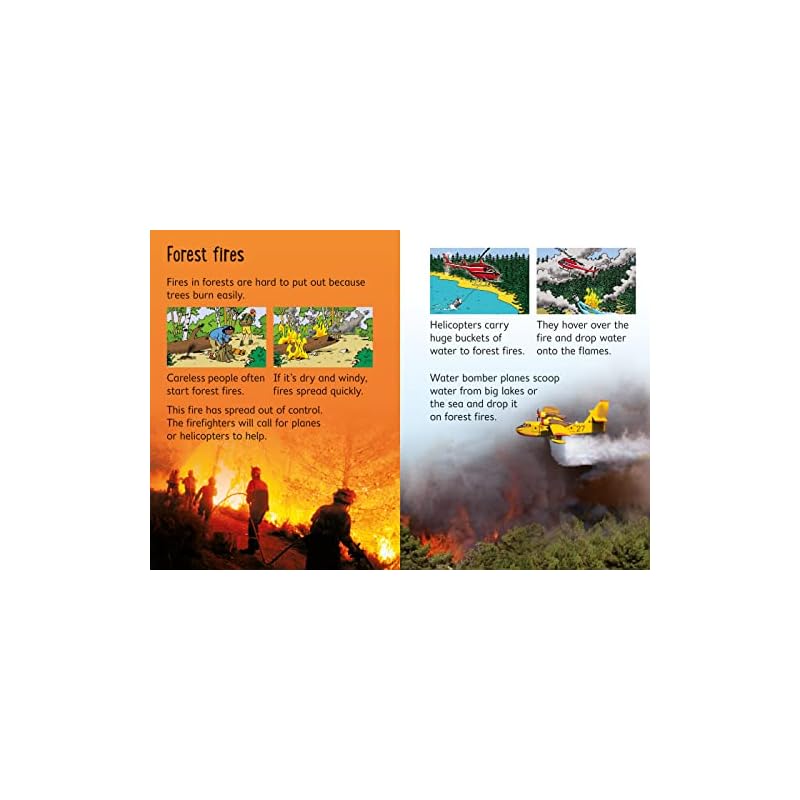 Firefighters Usborne BRAND NEW, Exactly same ISBN as listed, Please