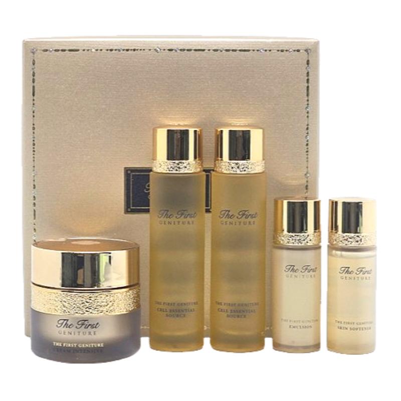 Ohui The First Geniture Cream Intensive Special Probier-Set Anti-Aging Hautpflege Geschenkset Hergestellt in Korea
